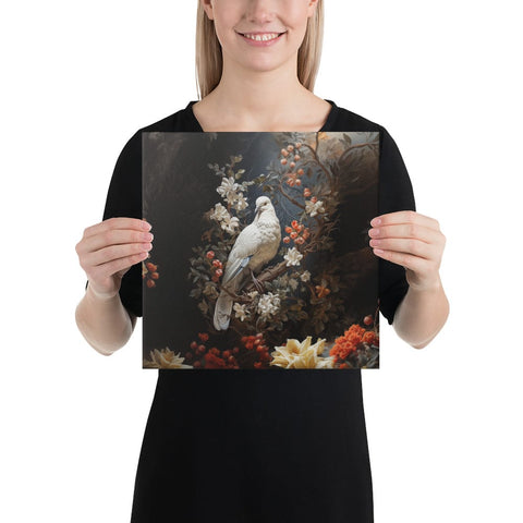 About my Brain Institute Wall Art 12″×12″ Dove Spirit Animal Canvas