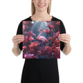 About my Brain Institute Wall Art 12″×12″ Flamingo Spirit Animal Canvas