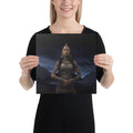 About my Brain Institute Wall Art 12″×12″ Hine-Nui-Te-Pō Goddess Canvas