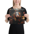 About my Brain Institute Wall Art 12″×12″ Hippopotamus Spirit Animal Canvas