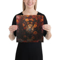 About my Brain Institute Wall Art 12″×12″ Lion Spirit Animal Canvas