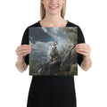 About my Brain Institute Wall Art 12″×12″ Mountain Goat Spirit Animal Canvas