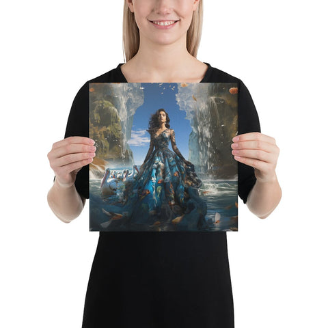 About my Brain Institute Wall Art 12″×12″ Nanshe Goddess Goddess Canvas