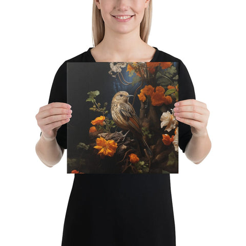About my Brain Institute Wall Art 12″×12″ Nightingale Spirit Animal Canvas