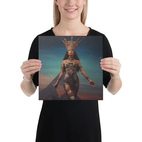 About my Brain Institute Wall Art 12″×12″ Nuit Goddess Canvas