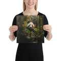 About my Brain Institute Wall Art 12″×12″ Panda Spirit Animal Canvas