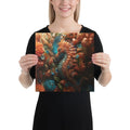 About my Brain Institute Wall Art 12″×12″ Seahorse Spirit Animal Canvas