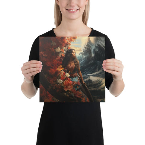 About my Brain Institute Wall Art 12″×12″ Sina-Uli Goddess Canvas