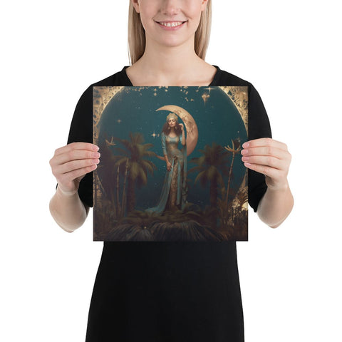 About my Brain Institute Wall Art 12″×12″ Tanit Goddess Canvas