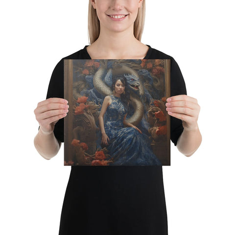 About my Brain Institute Wall Art 12″×12″ Tiamat Goddess Canvas