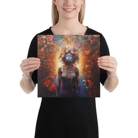 About my Brain Institute Wall Art 12″×12″ Yhi Goddess Canvas