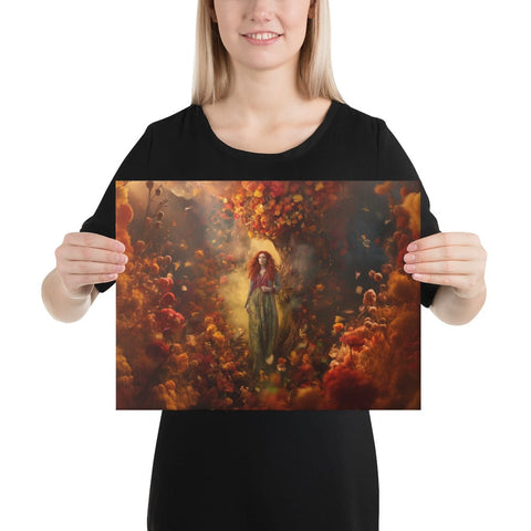 About my Brain Institute Wall Art 12″×16″ Brigid Goddess Canvas