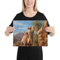 About my Brain Institute Wall Art 12″×16″ Camel Spirit Animal Canvas