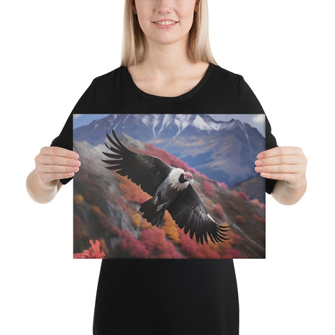 About my Brain Institute Wall Art 12″×16″ Condor Spirit Animal Canvas