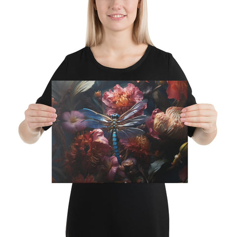About my Brain Institute Wall Art 12″×16″ Dragonfly Spirit Animal Canvas
