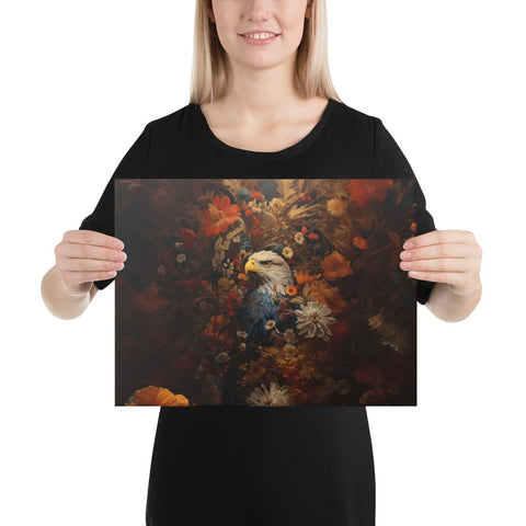 About my Brain Institute Wall Art 12″×16″ Eagle Spirit Animal Canvas