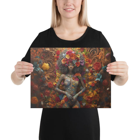 About my Brain Institute Wall Art 12″×16″ Ezili Goddess Canvas