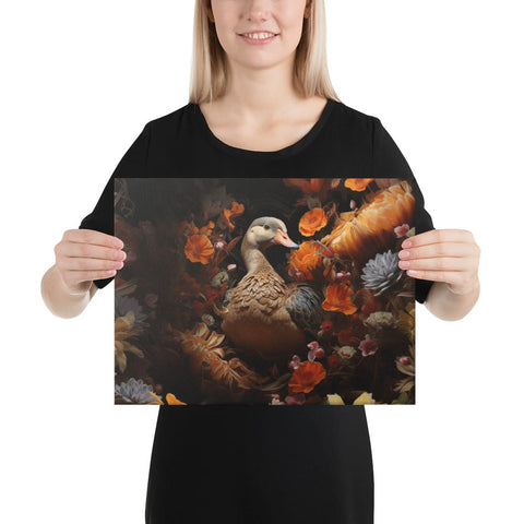 About my Brain Institute Wall Art 12″×16″ Goose Spirit Animal Canvas