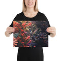 About my Brain Institute Wall Art 12″×16″ Hummingbird Spirit Animal Canvas