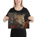 About my Brain Institute Wall Art 12″×16″ Jaguar Spirit Animal Canvas