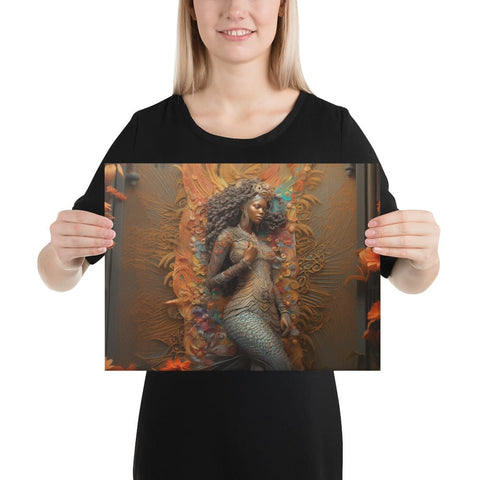 About my Brain Institute Wall Art 12″×16″ Mami Wata Goddess Canvas