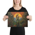 About my Brain Institute Wall Art 12″×16″ Mau Thuong Ngan Goddess Canvas