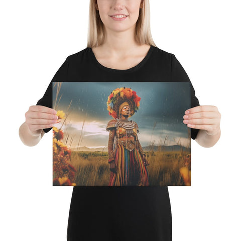 About my Brain Institute Wall Art 12″×16″ Mbaba Mwana Waresa Goddess Canvas