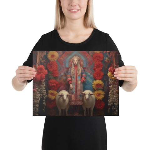 About my Brain Institute Wall Art 12″×16″ Mokosh Goddess Canvas
