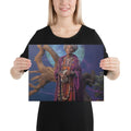 About my Brain Institute Wall Art 12″×16″ Nana Buluku Godddess Canvas