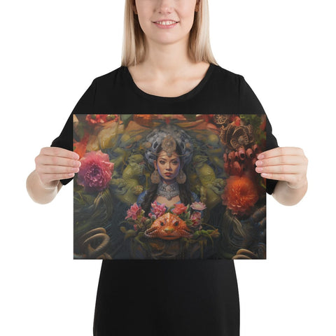 About my Brain Institute Wall Art 12″×16″ Neang Neak Goddess Canvas