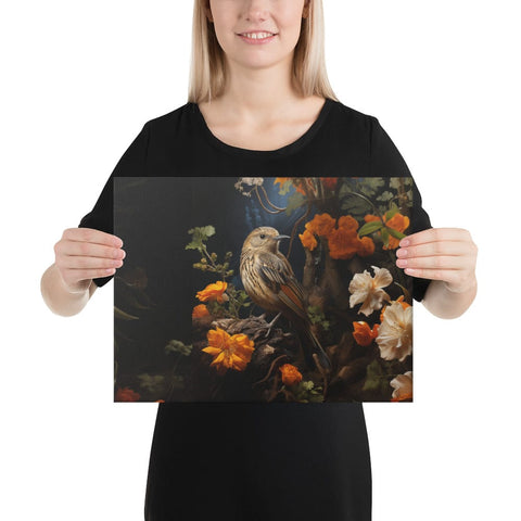 About my Brain Institute Wall Art 12″×16″ Nightingale Spirit Animal Canvas