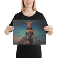 About my Brain Institute Wall Art 12″×16″ Nuit Goddess Canvas