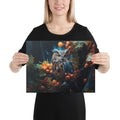 About my Brain Institute Wall Art 12″×16″ Owl Spirit Animal Canvas