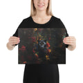 About my Brain Institute Wall Art 12″×16″ Panther Spirit Animal Canvas