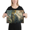 About my Brain Institute Wall Art 12″×16″ Polar Bear Spirit Animal Canvas