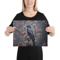 About my Brain Institute Wall Art 12″×16″ Raven Spirit Animal Canvas