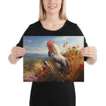 About my Brain Institute Wall Art 12″×16″ Rooster Spirit Animal Canvas
