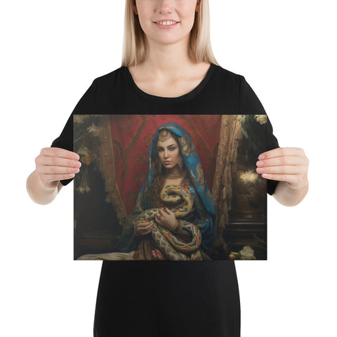About my Brain Institute Wall Art 12″×16″ Sahmeran Goddess Canvas