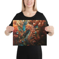 About my Brain Institute Wall Art 12″×16″ Seahorse Spirit Animal Canvas