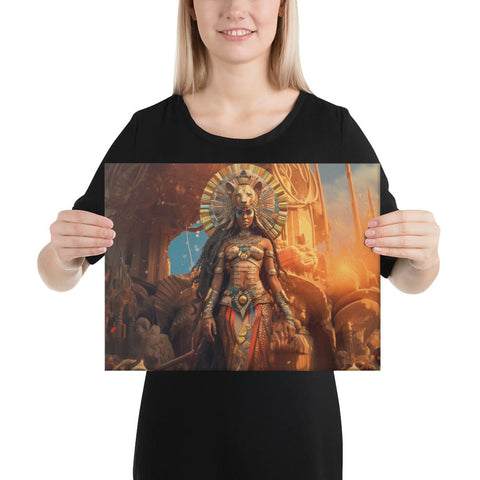 About my Brain Institute Wall Art 12″×16″ Sekhmet Goddess Canvas