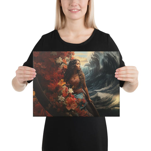 About my Brain Institute Wall Art 12″×16″ Sina-Uli Goddess Canvas