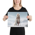 About my Brain Institute Wall Art 12″×16″ Skadi Goddess Canvas