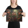 About my Brain Institute Wall Art 12″×16″ Taema & Tilafaiga Goddesses Canvas