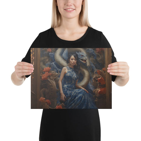 About my Brain Institute Wall Art 12″×16″ Tiamat Goddess Canvas