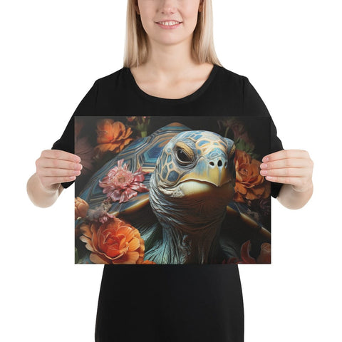 About my Brain Institute Wall Art 12″×16″ Tortoise Spirit Animal Canvas