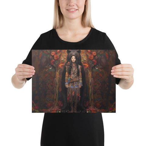 About my Brain Institute Wall Art 12″×16″ Ungnyeo Goddess Canvas