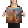 About my Brain Institute Wall Art 16″×16″ Amalur Goddess Canvas