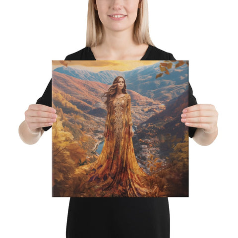 About my Brain Institute Wall Art 16″×16″ Amalur Goddess Canvas