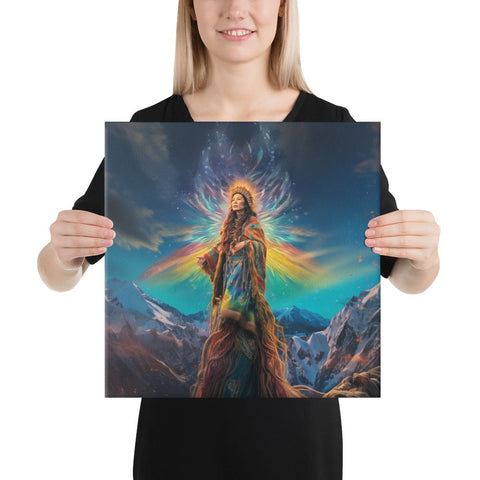 About my Brain Institute Wall Art 16″×16″ Arnarquagssaq Goddess Canvas