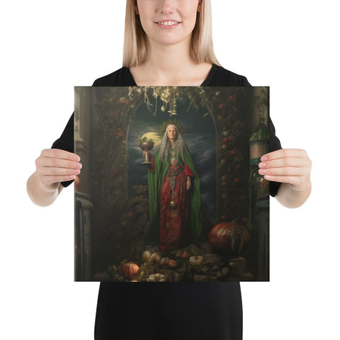 About my Brain Institute Wall Art 16″×16″ Cerridwen Goddess Canvas